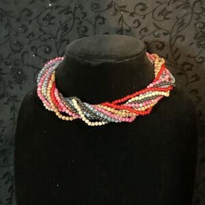 Elegant Multicolor Beaded Necklace